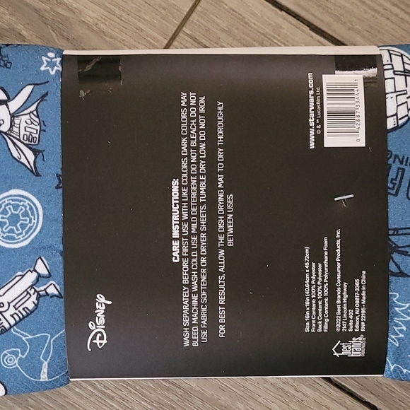 2-Pack - STAR WARS - A New Hope - Princess Leia R2D2 - Kitchen Dish Mat - DISNEY - Picture 3 of 7